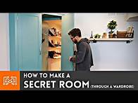 Video thumbnail for How to Make a Secret Room (Through a Wardrobe) | I Like To Make Stuff