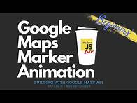 Video thumbnail for Google Maps Marker animation - Building with Google Maps API