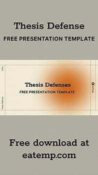 Video thumbnail for Free Formal Thesis Defense PPT Template by EaTemp. #powerpointpresentation #researchdefense #fyp #foryoupage #powerpoint #thesis #ppt #defense #school