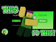 Video thumbnail for How to Improve Your Main Menu in Obby Creator!