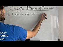 Video thumbnail for Physics 101 - Chapter 1 - Physics and Measurements
