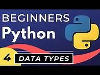 Video thumbnail for Python Data Types for Beginners | Python tutorial