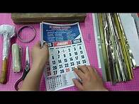 Video thumbnail for DIY MAKING COMMERCIAL CALENDAR 2025 A4 SIZE | TAGALOG TUTORIAL 2024