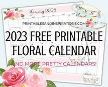 Video thumbnail for 2025 Free Printable Pretty Floral Calendar And More - Printables and Inspirations