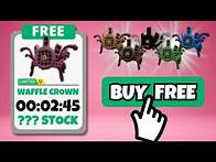 Video thumbnail for Waffle Crown Free Limited Dropping Right Now!!