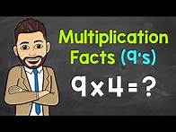 Video thumbnail for Multiplication Facts Practice (9's Facts) | Math with Mr. J