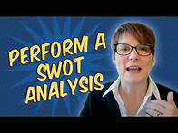 Video thumbnail for The Right Way to Perform a SWOT Analysis