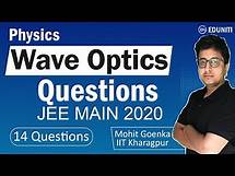 Video thumbnail for Wave Optics | JEE Main 2020 Solution | PYQ | JEE Physics | Mohit Goenka (IITKGP)