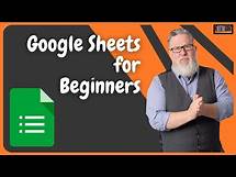 Video thumbnail for Google Sheets: Basic Spreadsheets for Beginners