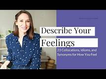Video thumbnail for Describe Your Feelings in English | Feelings and Emotions Vocabulary