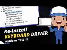 Video thumbnail for How to Reinstall Keyboard Driver in Windows 10 & 11 (Simple & Easy)