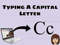 Video thumbnail for How to Type Capital Letter