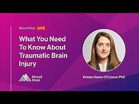 Video thumbnail for What You Need To Know About Traumatic Brain Injury