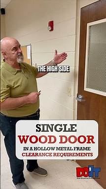 Video thumbnail for How to Measure Fire-Rated Door Clearances for NFPA 80 Compliance: A Step-by-Step Guide