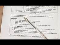 Video thumbnail for GCSE Drama, Eduqas, Section B (Live theatre evaluation) - how to respond to the question