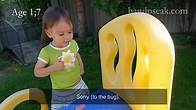 Video thumbnail for Signing 'SORRY' from baby to preschool age