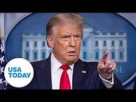 Video thumbnail for President Trump holds coronavirus press briefing - August 3 | USA TODAY