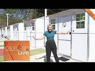 Video thumbnail for LA's First Tiny Home Village to House Homeless | California Live | NBCLA