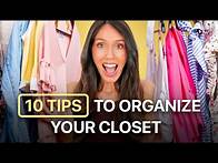 Video thumbnail for 10 Clever Closet Organization Ideas That Will CHANGE YOUR LIFE!