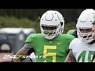 Video thumbnail for New Oregon football era begins as loaded freshman class takes stage