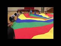 Video thumbnail for Middle School Parachute Activities