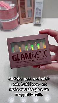 Video thumbnail for Glamnetic Glue-On Nails Review