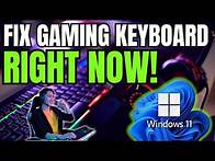 Video thumbnail for IS YOUR GAMING KEYBOARD NOT DETECTING ON WINDOWS 11?