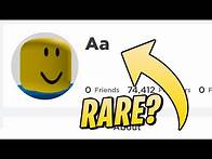 Video thumbnail for Top 10 MOST RARE Roblox Usernames