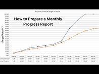 Video thumbnail for How to Prepare a Monthly Progress Report for a Construction Project#ProjectReporting#ProgressReport