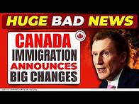 Video thumbnail for Big Changes in Canada Study Permits, SOWP, Work Permits, PGWP, & Refugee Status! IRCC