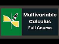 Video thumbnail for Multivariable Calculus full Course || Multivariate Calculus Mathematics