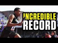 Video thumbnail for Quincy Wilson Pilots Bullis School To HS National Record At 2025 Penn Relays