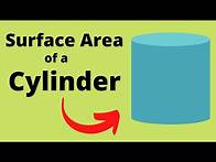 Video thumbnail for Calculate the Surface Area of a Cylinder