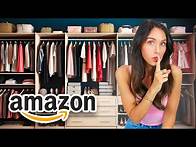 Video thumbnail for 17 *Clever* Closet Organization Ideas from AMAZON!
