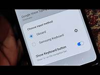 Video thumbnail for How to change keyboard in Samsung | Samsung keyboard settings | Set default keyboard