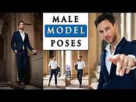 Video thumbnail for MALE MODEL POSES FOR PHOTOGRAPHY | how to pose with a SUIT