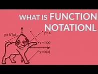 Video thumbnail for ʕ•ᴥ•ʔ Learn Function Notation Evaluation and Equation with basic Examples