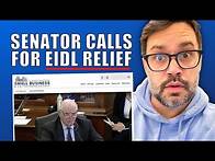 Video thumbnail for Senator Calls for EIDL Relief and EIDL Forgiveness