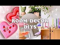 Video thumbnail for how to make your room AESTHETIC with DIYs 🎨 *cheap room decor* PART 1