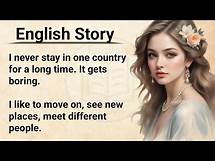 Video thumbnail for Graded Reader Level 1 🔥 | Basic English Story For Listening | Learn English Through Story | Ilets