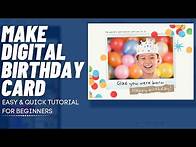 Video thumbnail for [EASY TUTORIAL] How to Make a Digital Birthday Card with Canva - [FOR BEGINNERS]