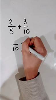 Video thumbnail for Adding Fractions with different denominators