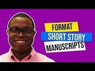 Video thumbnail for How to Format Short Stories for Submission