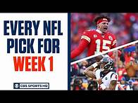 Video thumbnail for Brady Quinn and Pete Prisco make EVERY WEEK 1 NFL Pick | CBS Sports HQ