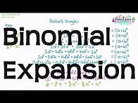 Video thumbnail for Binomial Expansion | Revision for Further Maths GCSE, Level 2 and Level 2 FSMQ