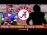 Video thumbnail for 5 SURPRISING Alabama Football Freshmen Who Could Play For The Tide In 2025, Alabama Football Rumors