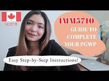 Video thumbnail for How To Fill Out PGWP Form IMM5710: Easy Step-by-Step Guide | Work in Canada | Glaire Cartago