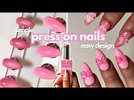 Video thumbnail for HOW TO MAKE PRESS ON NAILS: For Beginners + Using gel x | EASY + SIMPLE Tutorial