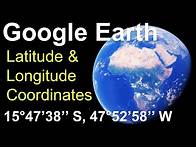 Video thumbnail for Latitude & Longitude Coordinates Google Earth