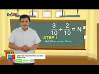 Video thumbnail for Grade 5 Math Q1 Ep 9 Addition of Fraction Without and With Regrouping